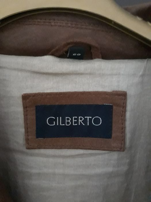 Kurtka skórzana Gilberto męska skóra włoska r 60 jak nowa