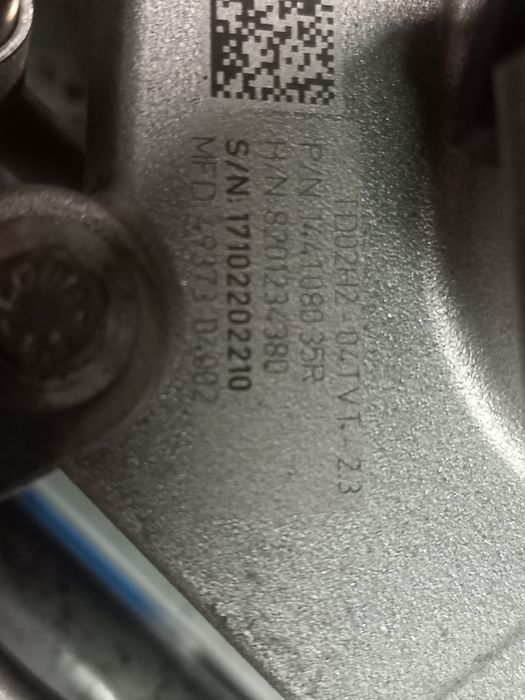 Turbosprężarka Renault Clio IV captur dacia 0.9 tce kompletna