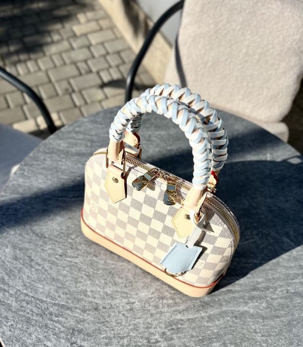Сумка Louis Vuitton Alma bb Damier Azur оригинал ( N40902 )