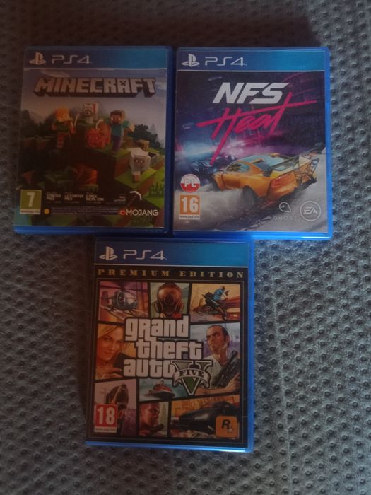 3sztuki gry na PS4