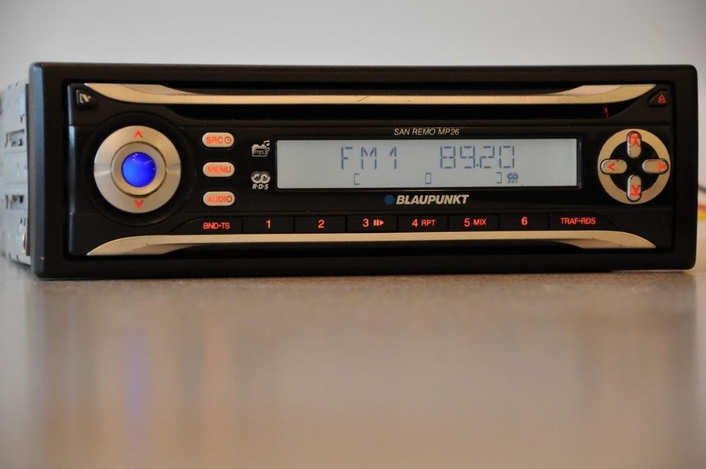 Radio samochodowe Blaupunkt San Remo MP26 RDS FM 30 stacji CD MP3