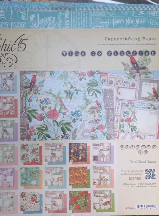 Papercrafting, papel decorativo, 30,5x30,5 cm, edições raras