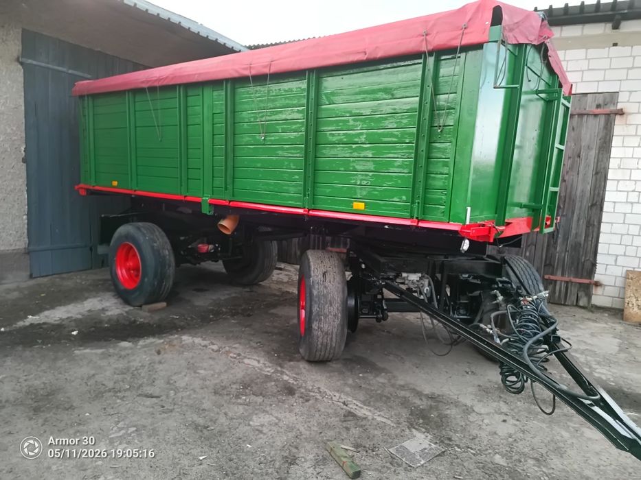 Przyczepa wywrotka Autosan i kassbohrer 7 i 12 t