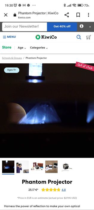 Phantom projector Tinker Crate