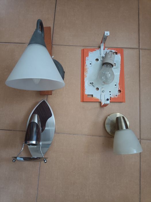 Lampa ścienna kinkiet E14 oprawa