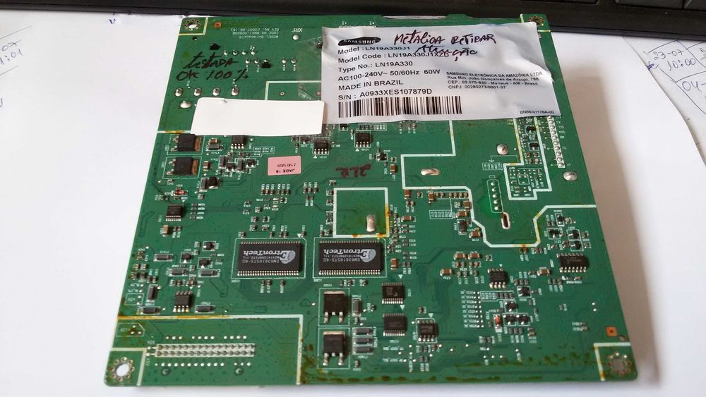 bn41-bn41..00900b bn91..02724a mainboard tv lcd samsung ln19a330j1