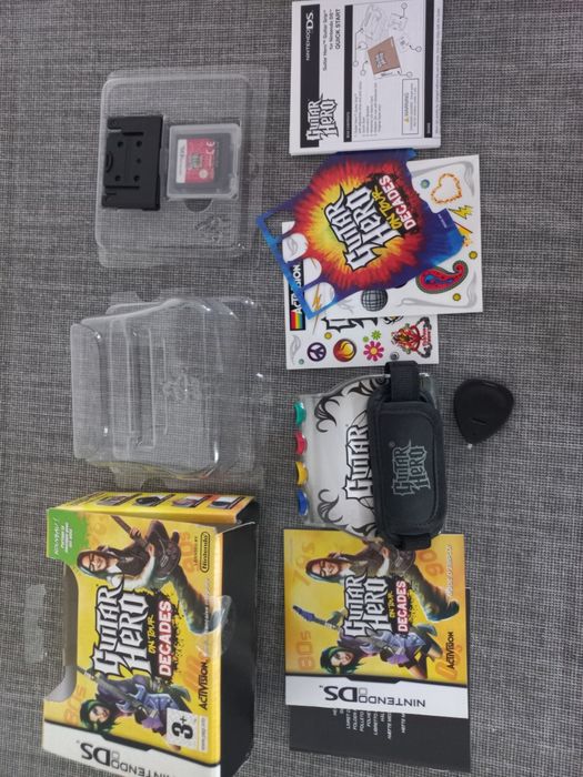 Gra Nintendo DS - Guitar Hero On Tour Decades + Grip