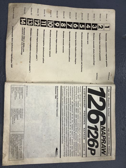 Ilustrowany poradnik napraw fiat 126p