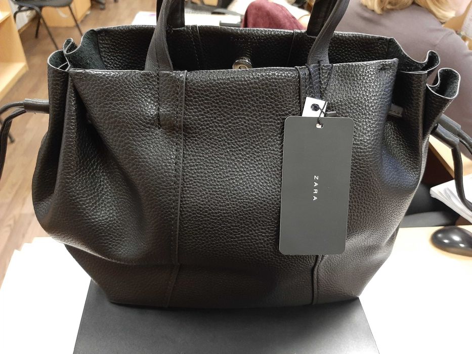 Сумка Zara на кнопке
