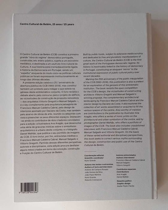 Centro Cultural Belém - Vinte e Cinco Anos | Novo