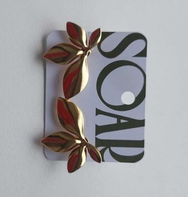 Серіжки стильні діаметр 3 см