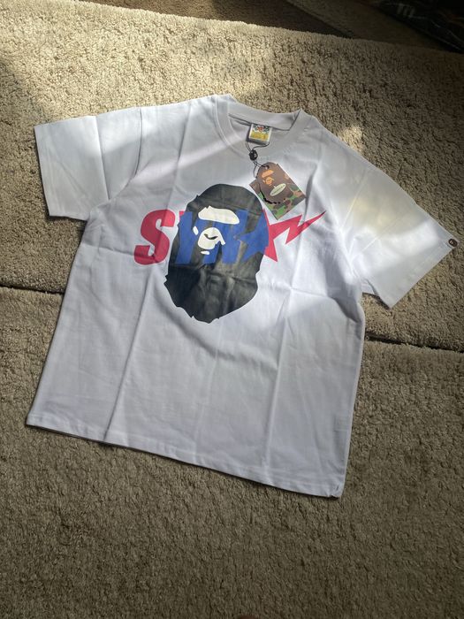 Bape x SynaWorld Футболка, Bape футболка ‼️Найкраща якість‼️