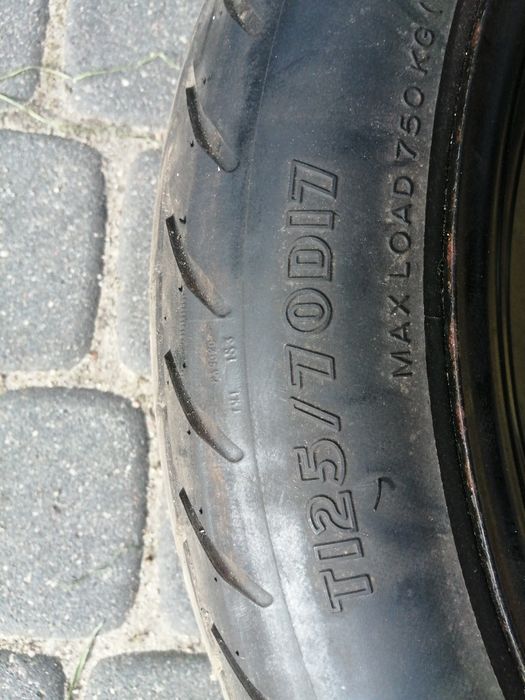 Koło dojazdowe Toyota Avensis
