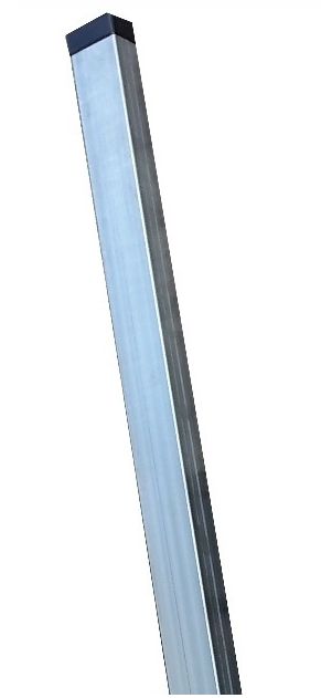 Słupek ogrodzeniowy ocynk panel 60x40x2mm h=230 Słupki ogrodzenie