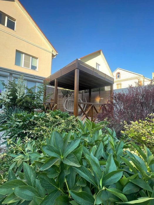 Деревянные веранды, беседки, альтанки, перголы, навес