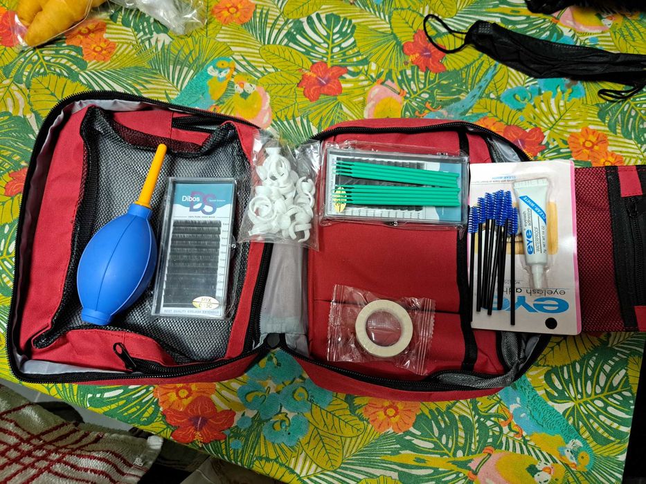 Kit de pestana nunca usado