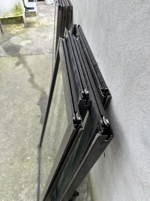 pack completo de 10 janelas e 1 porta de aluminio