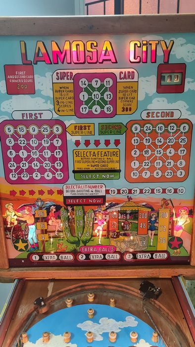 Pinball Bingo de 1952