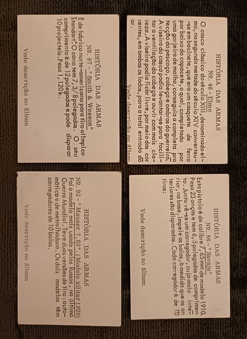 Cromos e outros colecionáveis