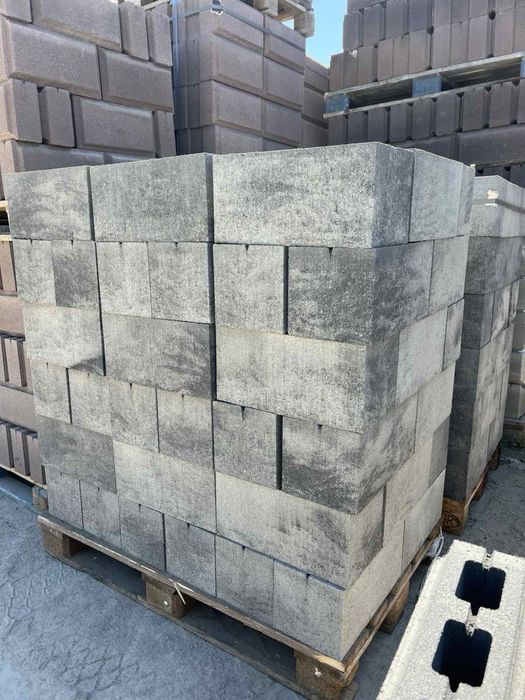 Модульний Блок для паркану, забора Бетонні блоки. Євроблок