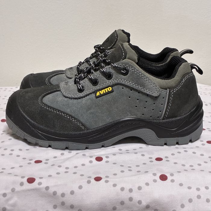 Sapatos de segurança Vito Preto/Cinza