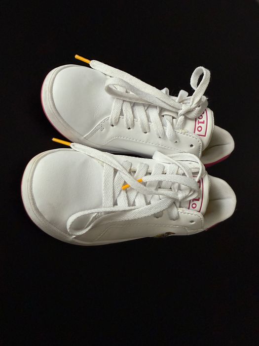 Dla dziewczynki piękne Polo Ralph Lauren trampki 32 21,5 cm