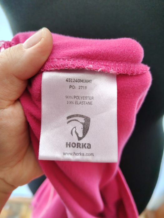 Horka piękna koszulka jeździecka S