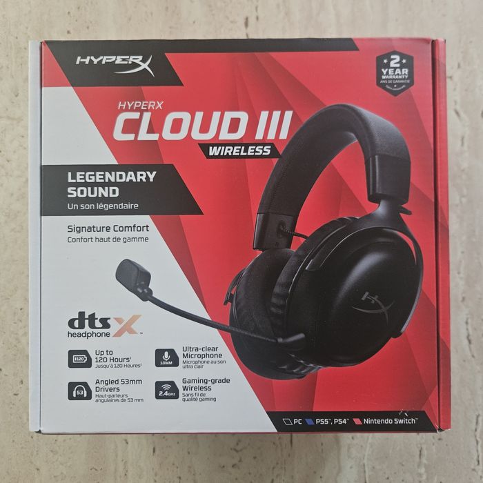Навушники HyperX Cloud III (3) Wireless