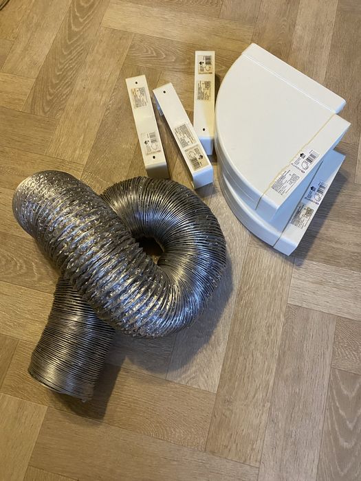 Для витяжки коліно, кріплення , гофра , переходнік