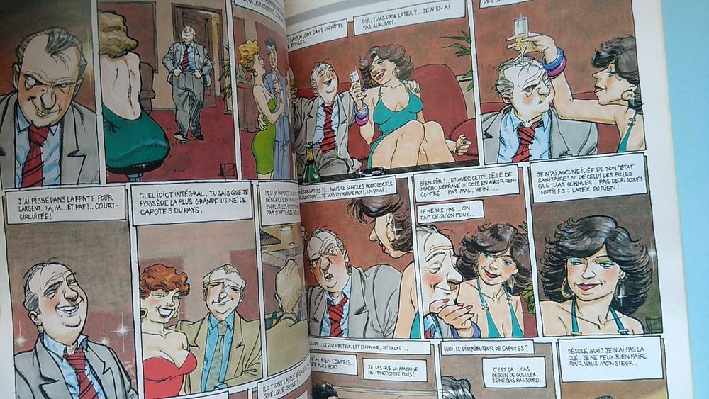 Les aventures du latex -Moebius, Prado, Swarte, Varenne, Liberatore...