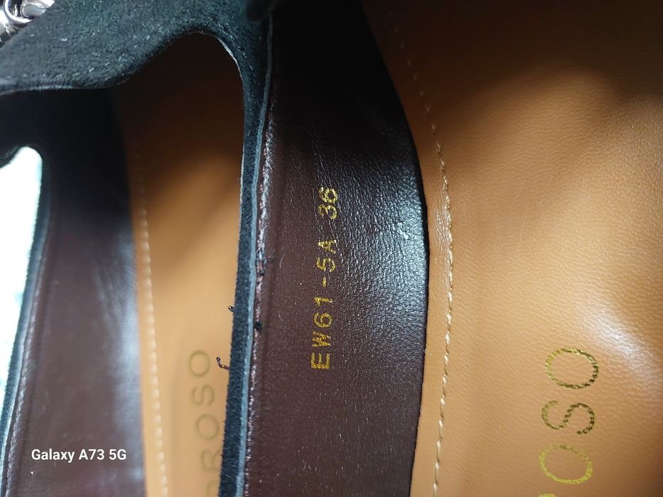 Лофери жіночі чорні 36 розмір