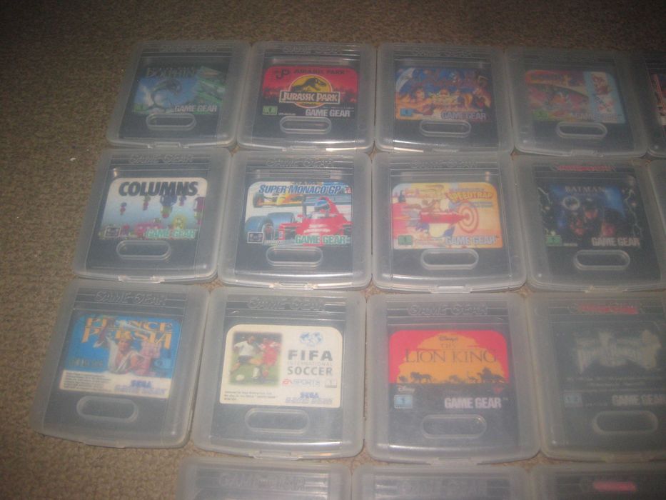 22 Jogos para a Sega Game Gear!