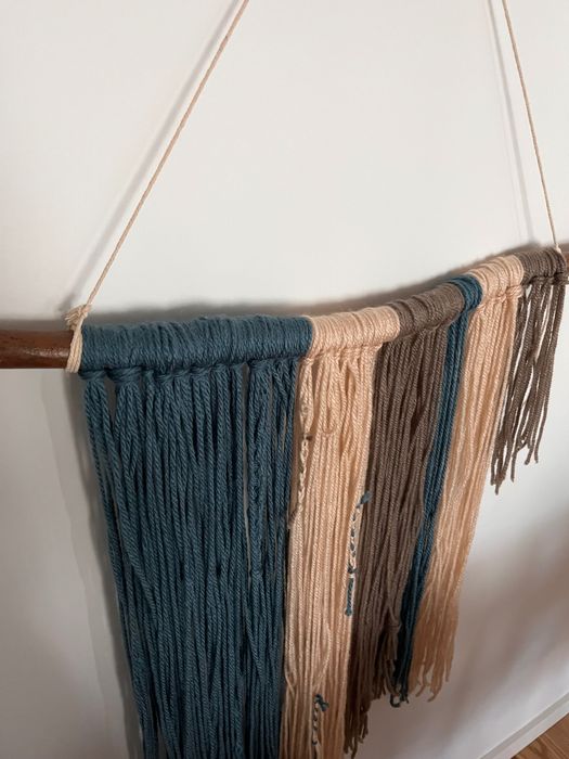 Macramé tricolor