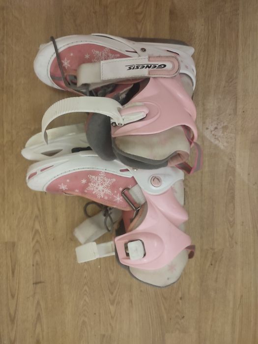 Łyżwy dla dziewczynki regulowane