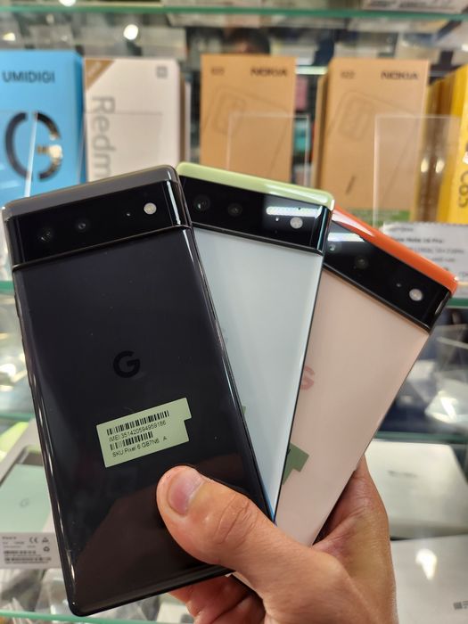 Google Pixel 6 8/128Gb orig EU Black,Seafoam,Coral New Опл. частинами!