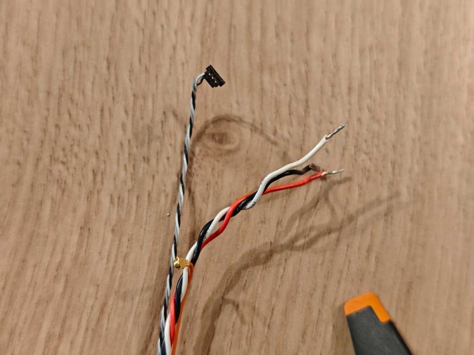 DJI Mini 4 PRO ramię prawe tylne prawy tył nóżka noga + śmigiełka części