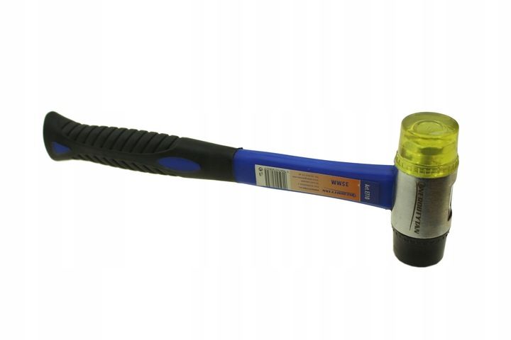 Młotek Montażowy Kaletniczy Plastikowo-gumowy 35mm Energotytan Polska