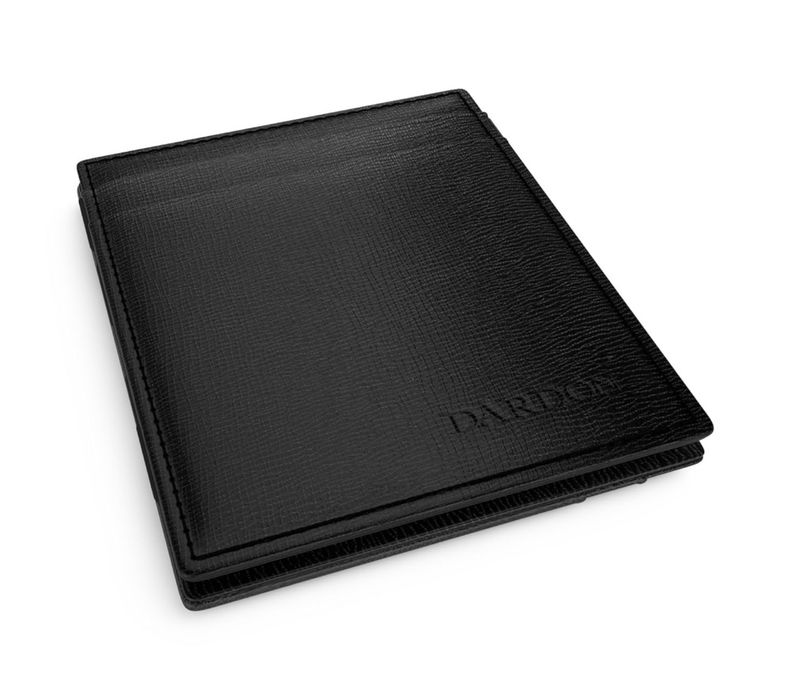 Portfel Męski Dardon Magic Wallet Skóra RFID Czarny