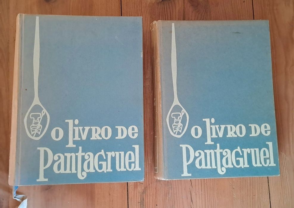Livro da Pantagruel dois volumes 
Em