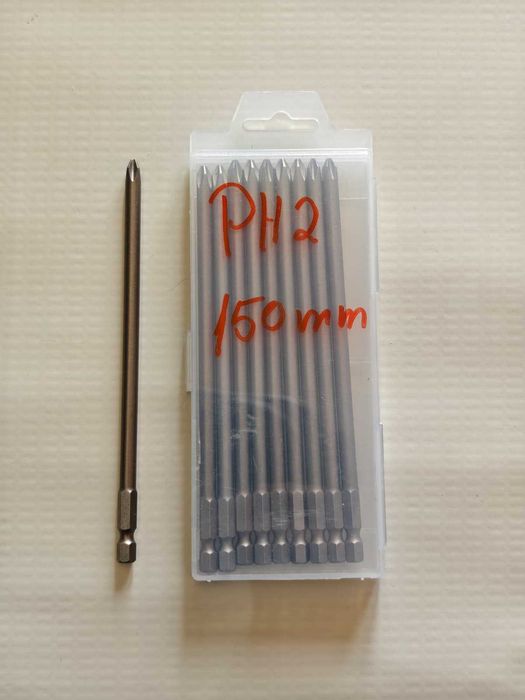 Bits PH2 150 mm Novos a pronta entrega