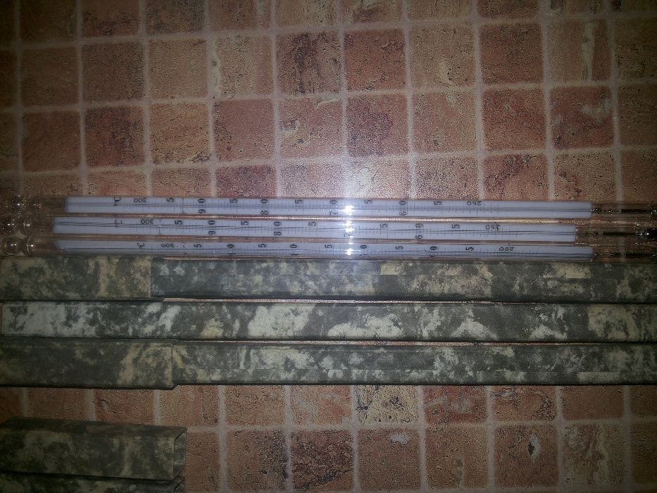 Термометр ТПК ТЛ ТН стеклянный ртутный новый технический от -60 до 360