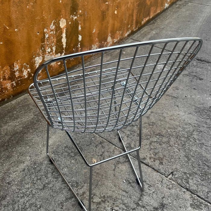 Cadeira em Aço Cromado Vintage