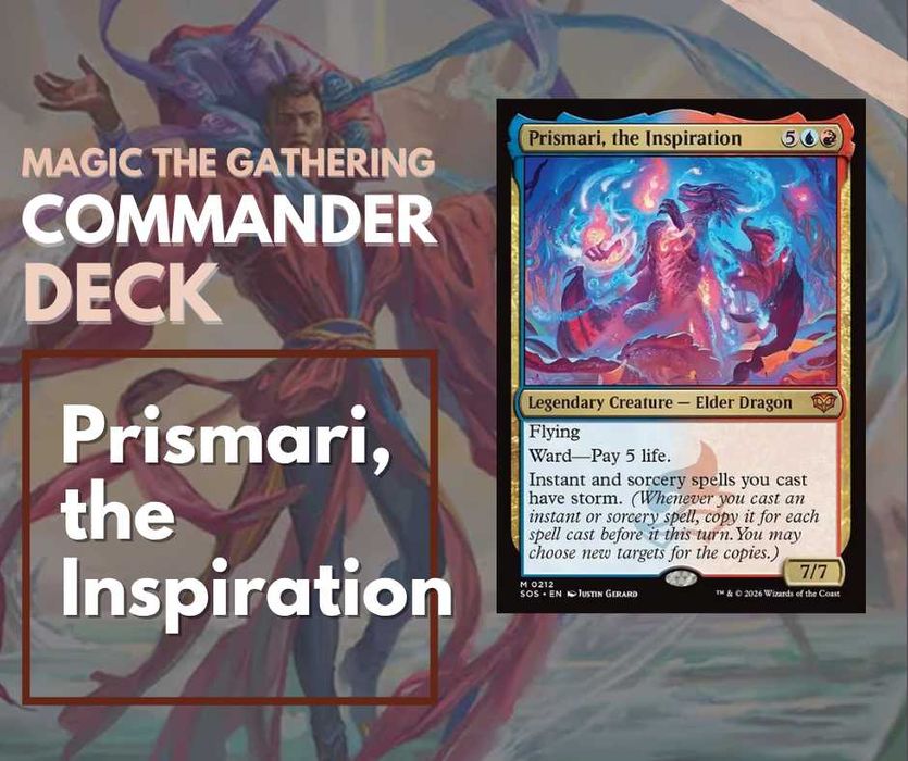 Magic the Gathering Commander | Secrets of Strixhaven, Prismari, storm