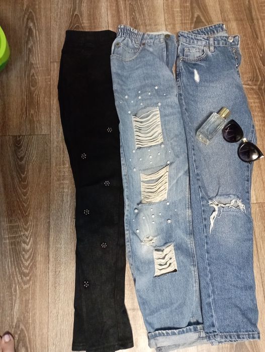 Джинси мом скини скіні