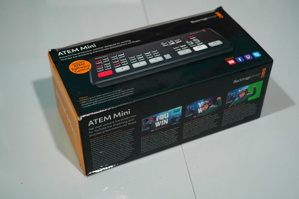 Blackmagic Design ATEM Mini – Como Nova