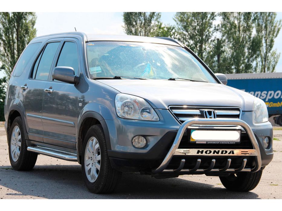 Кенгурятник WT004 для Honda CRV 2001-2006 нержавіюча сталь