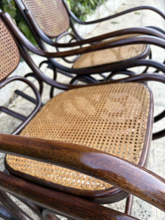 2 Cadeiras baloiço Michael Thonet