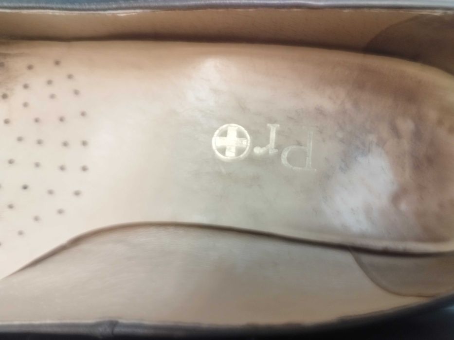 Półbuty damskie na niskim obcasie