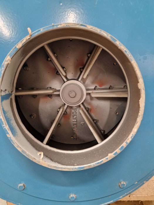 Wentylator Hocker Polytechnik 5,5kw do trocin powietrza odciąg wyciąg