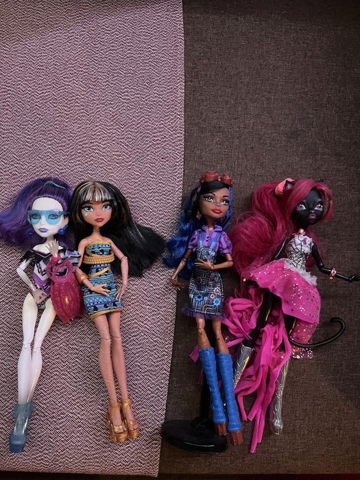 Куклы монстер хай, Спектра, Клео, Робекка арт класс, Кетти Нуар